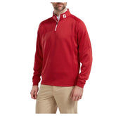 Footjoy Chill Out - heren golf pullover (rood)